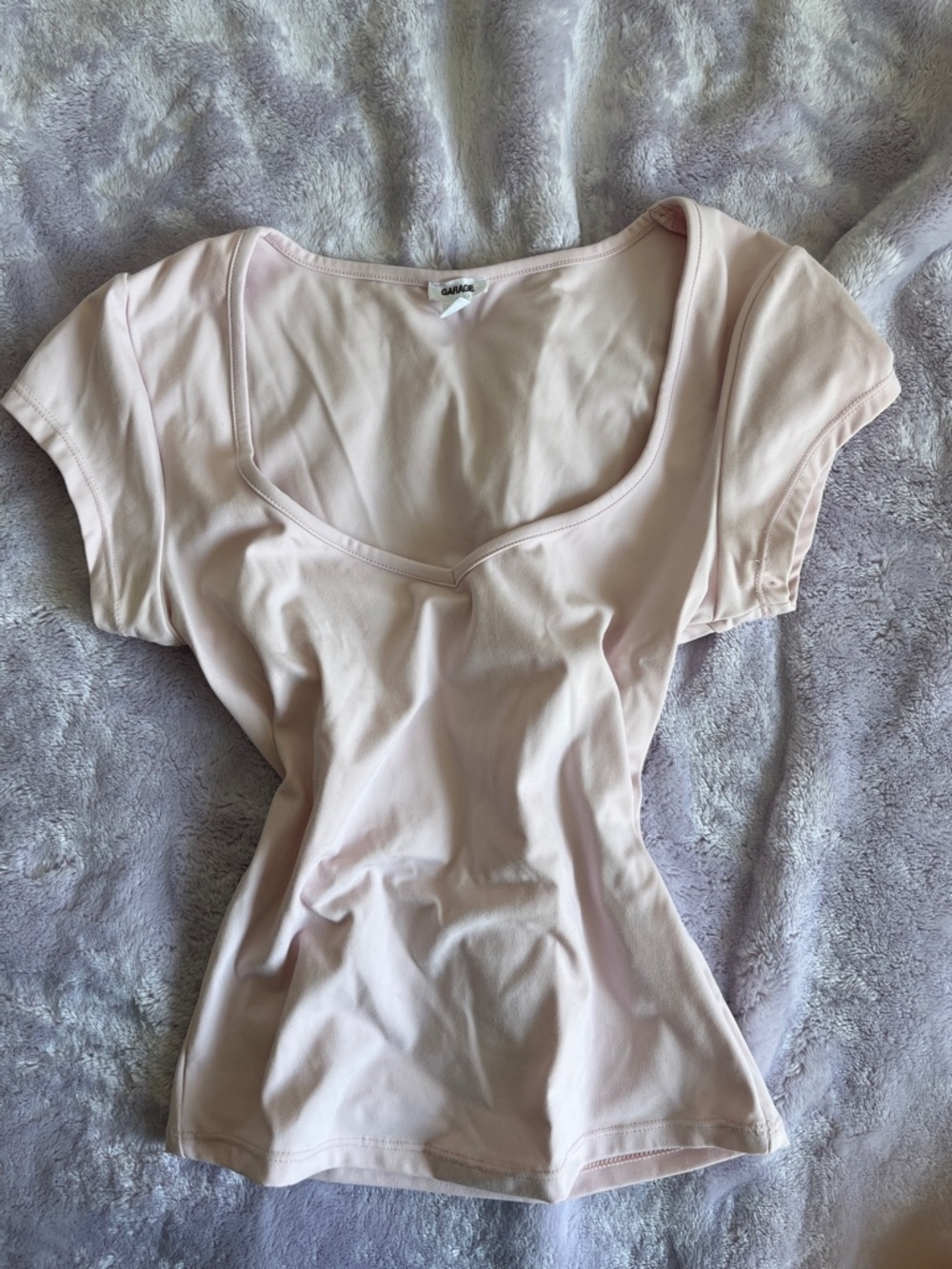 Garage Sleek Sweetheart top